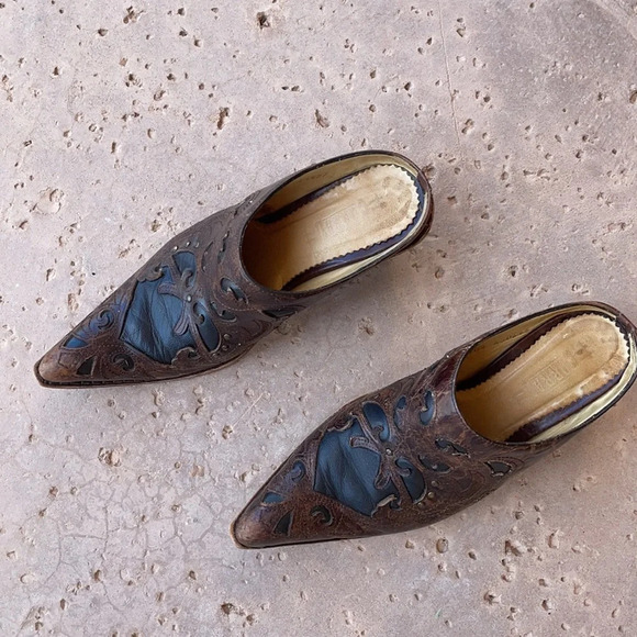 Corral Distressed Women's slip-on boots Size 6 - Picture 5 of 13